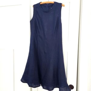 MALVIN  Hamburg Germany   Linen Dress; Size 8